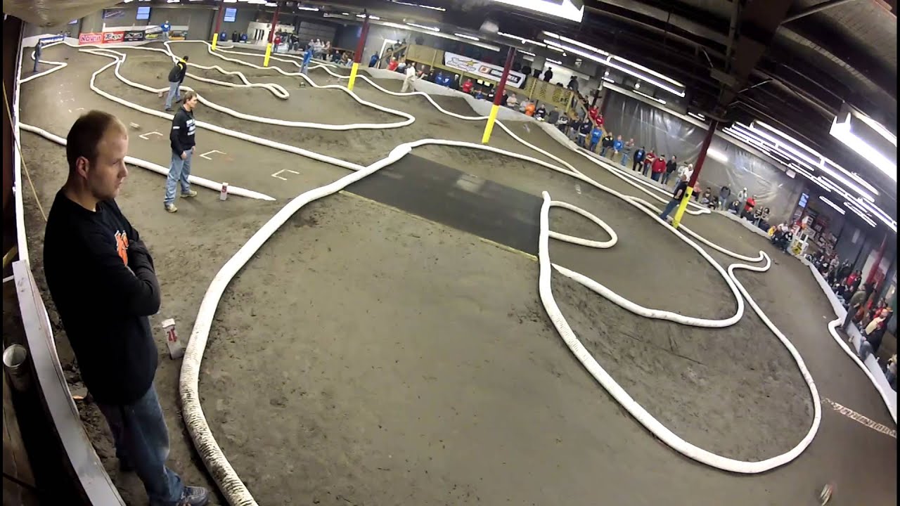 Open 2wd Mod Buggy A3 Main @ CRCRC Midwest Electric Championship 1/13/13