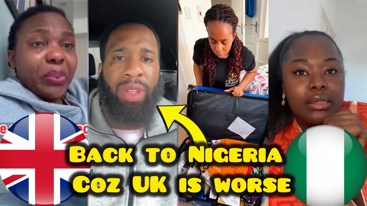 Nigerians in UK relocate to Nigeria| Mixed emotions 🇬🇧🇳🇬