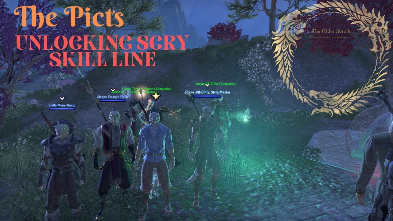 ESO: Unlocking the Scrying and Excavation Skill Lines | Picts Gaming