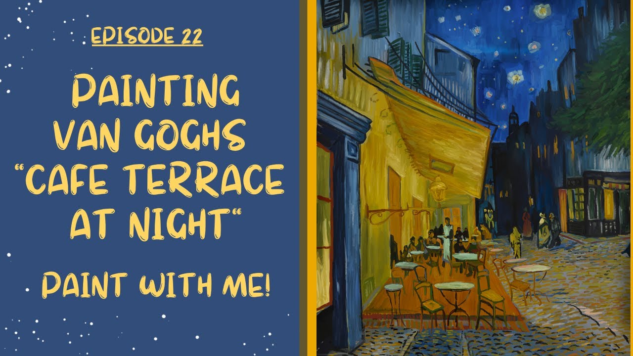Painting Van Goghs “Cafe Terrace At Night”  on procreate! Paint with me!