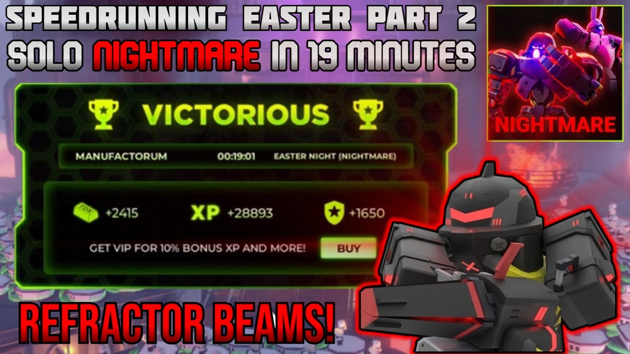 TDX | BEAMING Easter Part 2 NIGHTMARE in 19 Minutes