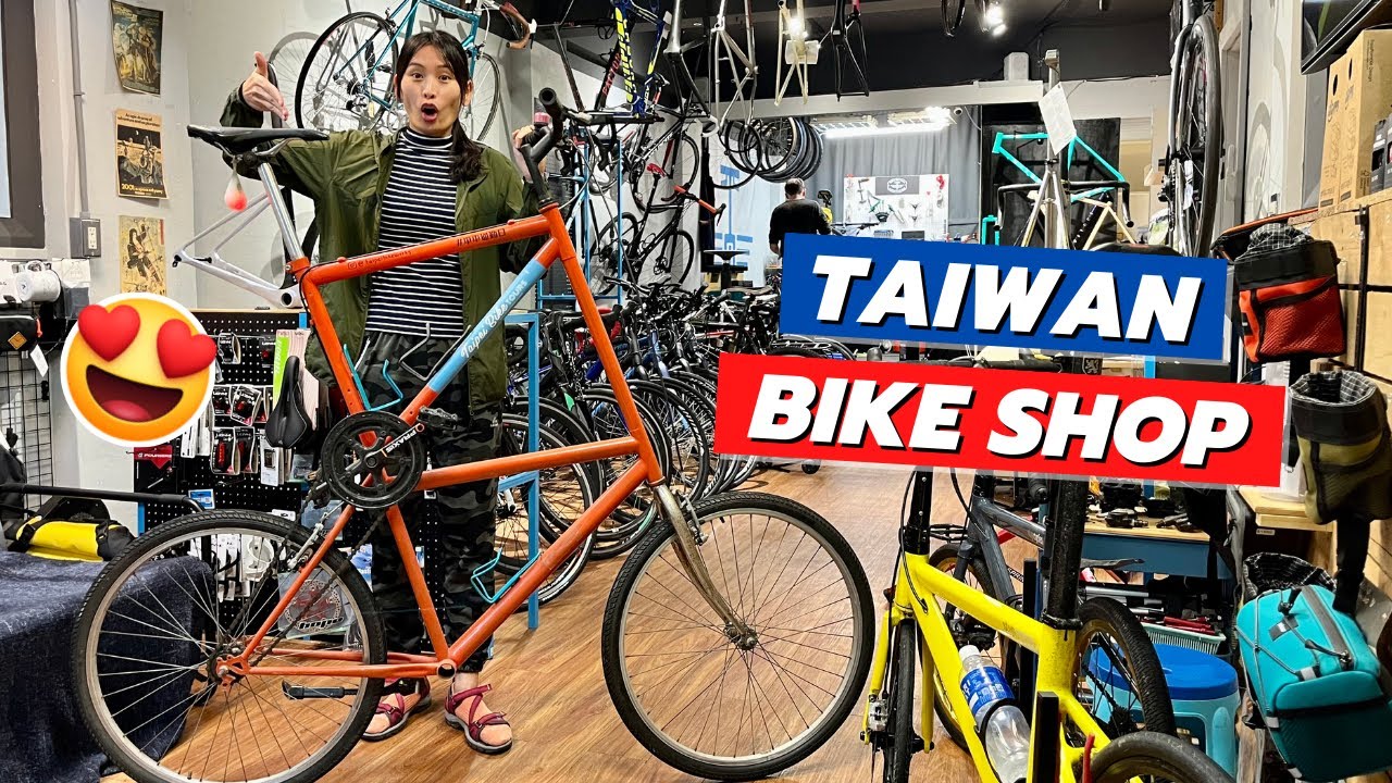 Taipei Bike Works - TAIWAN Bike Shop Tour & Custom Bikes