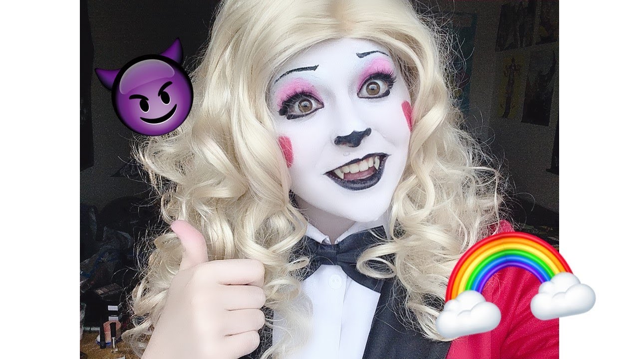 Hazbin Hotel Charlie Cosplay Makeup Tutorial
