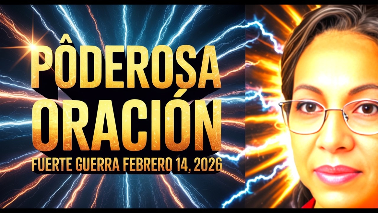 🔥 PODEROSA ORACIÓN: FUERTE GUERRA Febrero 14,2026