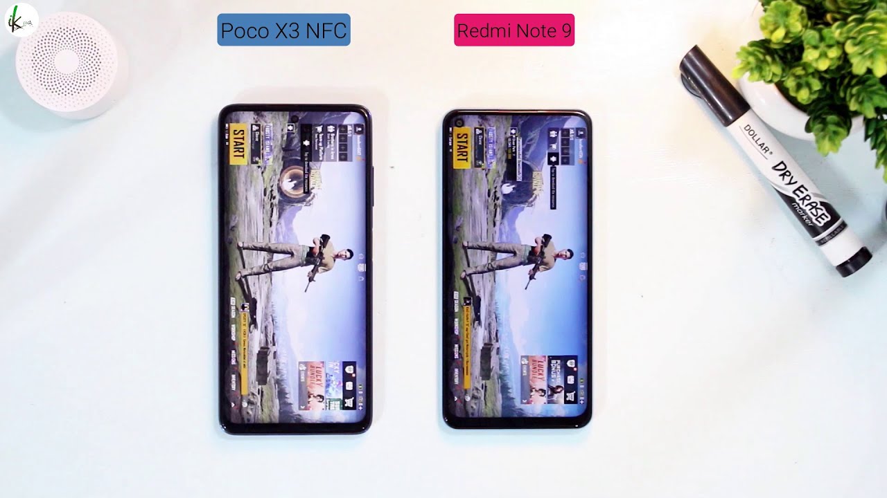 Poco X3 Vs Redmi Note 9 Speed Test 🔥🔥