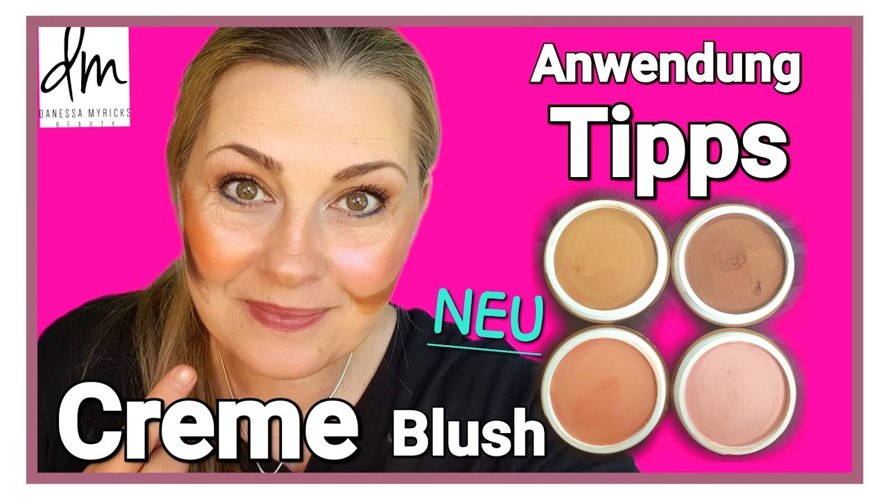 NEU und Anwendung von Creme Blush |  Yummy Skin Blurring Balm Powder Lowlighter | Mai 2024