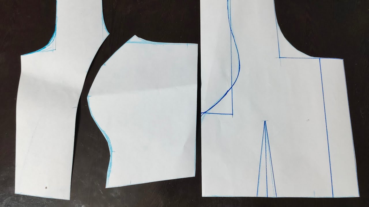 32inch Princess Cut Blouse cutting##