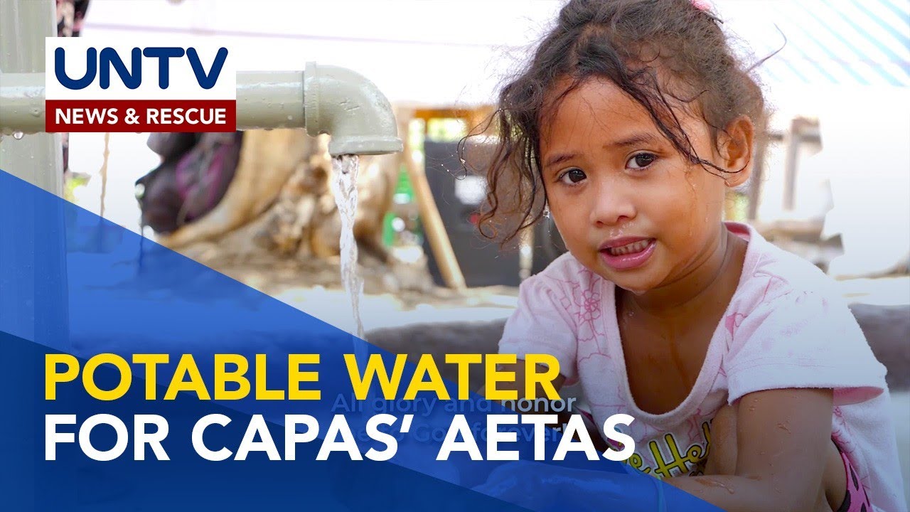 MCGI CARES: Libreng Potable Water Project para sa Katutubong Aeta sa Capas, Tarlac