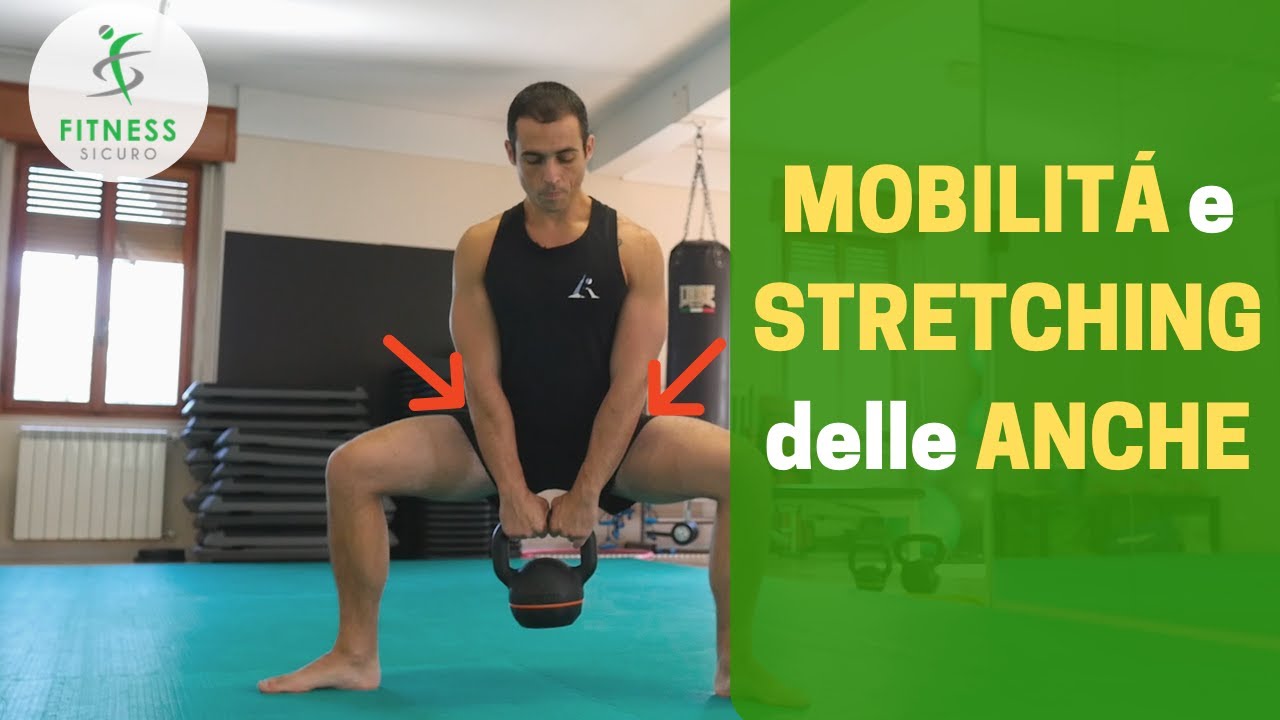 Allenamento di MOBILITÀ e STRETCHING per le ANCHE