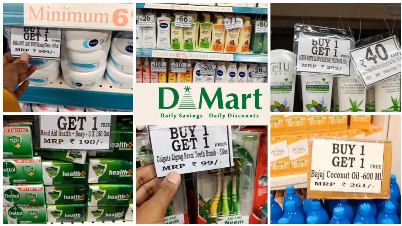 Dmart latest offers Dmart cosmetics offer #dmart #cosmetics #dmartproducts #shampoo #soap @nithashopping0415
