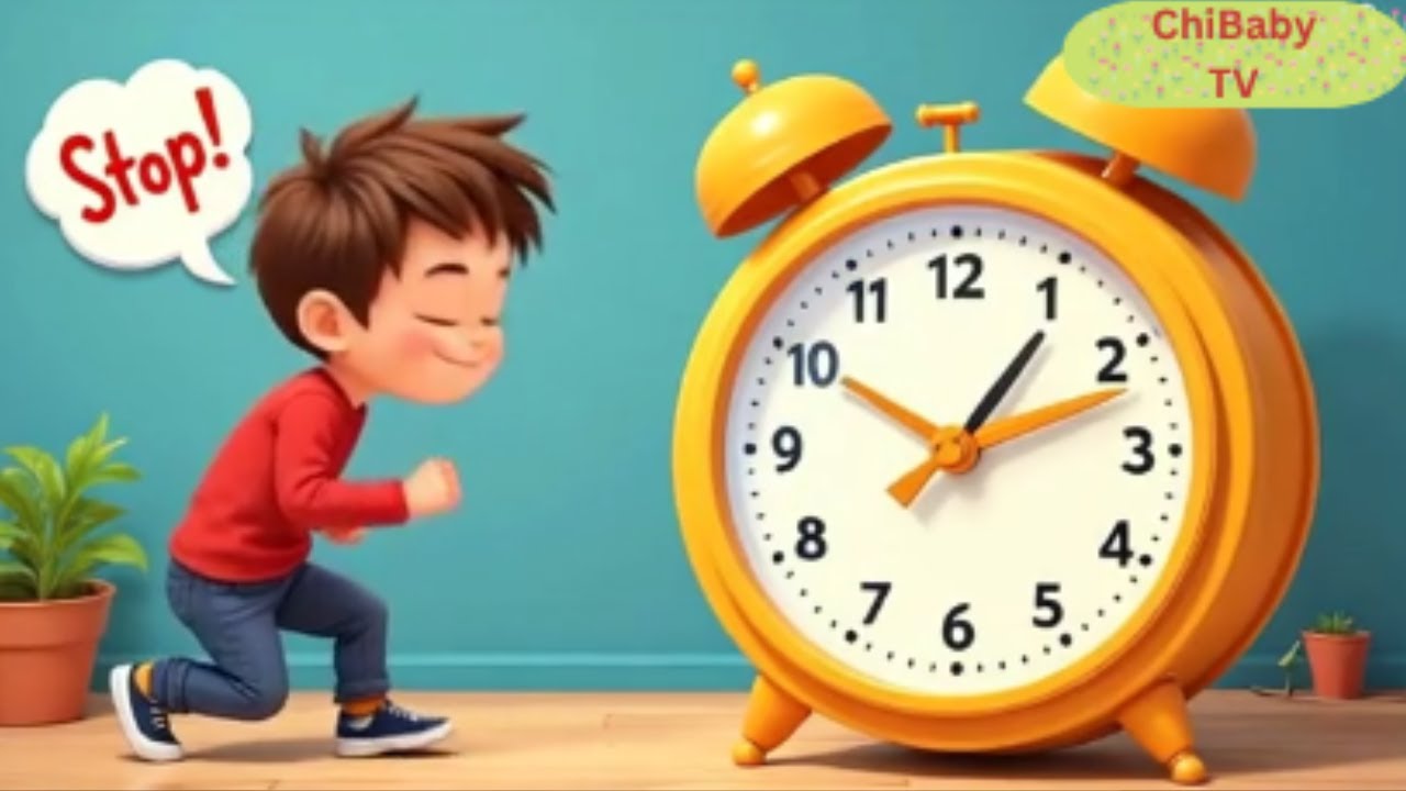 Clock on the Wall 🕰️| ChiBaby-Kids Songs and Cartoons🎶