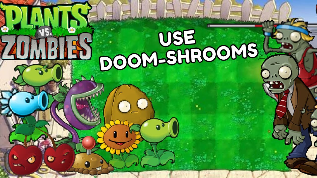 Как использовать Doom-Shroom для нанесения огромного урона в Plants vs Zombies 2025?