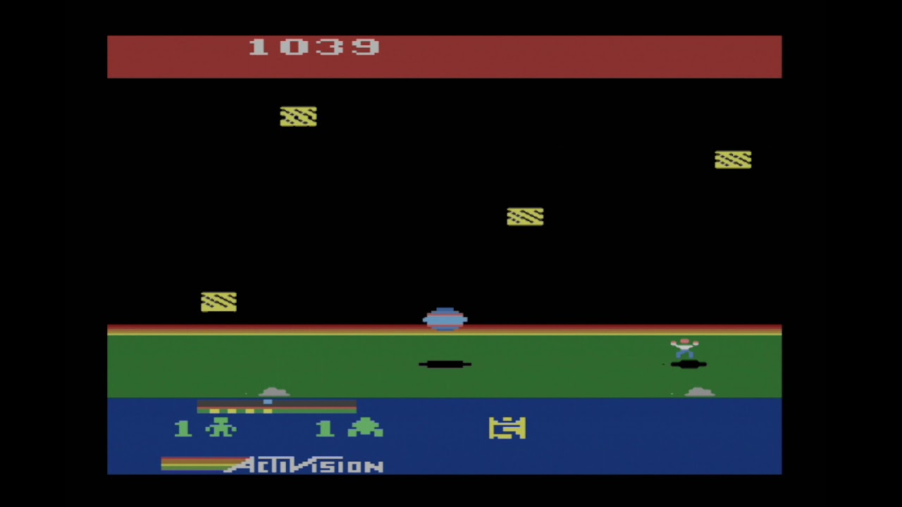 Cosmic Commuter Atari 2600 Gameplay (Activision Anthology - PS2) [No Commentary]
