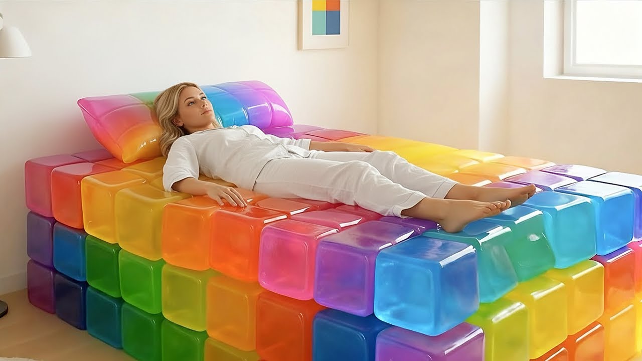 Which Dream Bed Would You Choose? ✨ Ultimate Oddly Satisfying AI ASMR 😌🎧