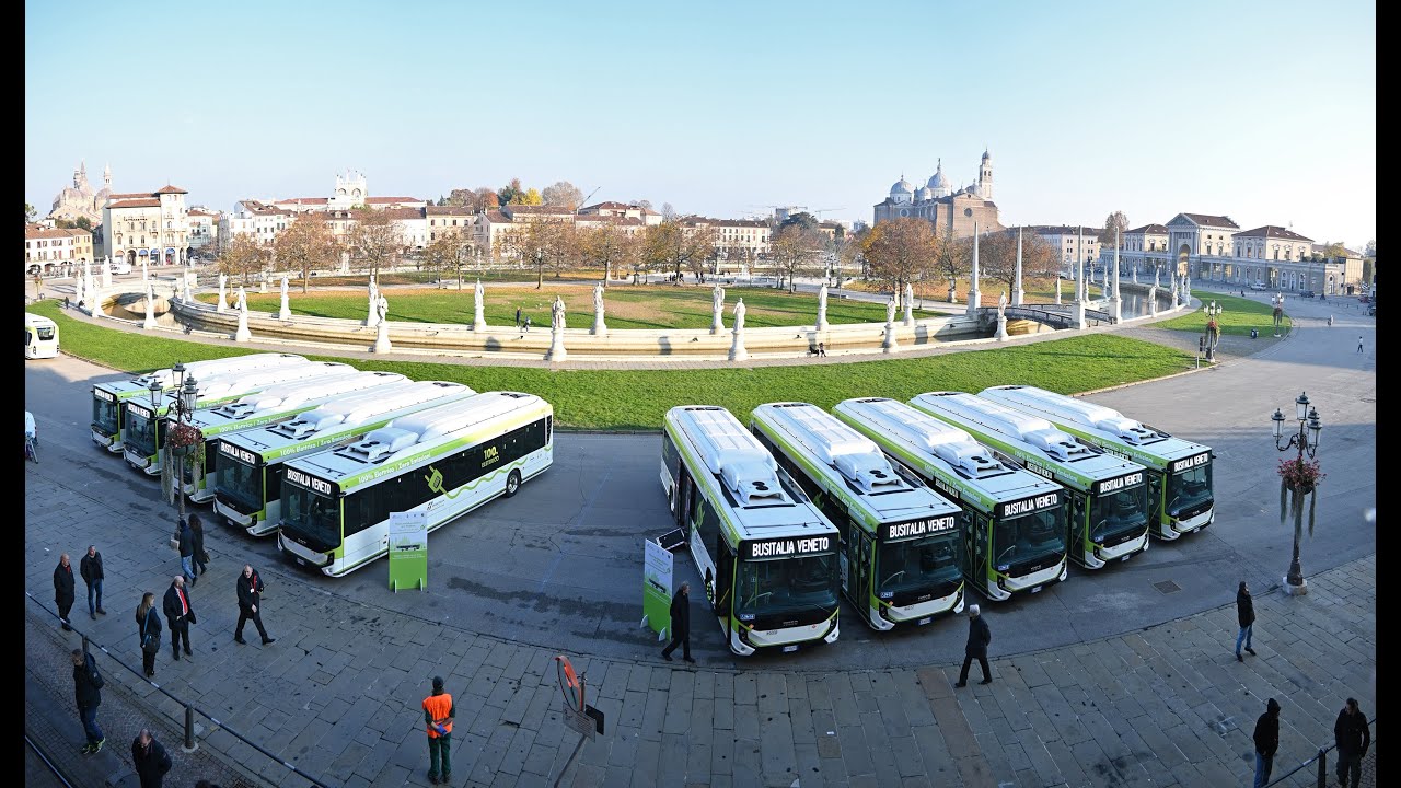 Bus 100% elettrici: 12 nuovi mezzi per il trasporto pubblico di Padova e provincia