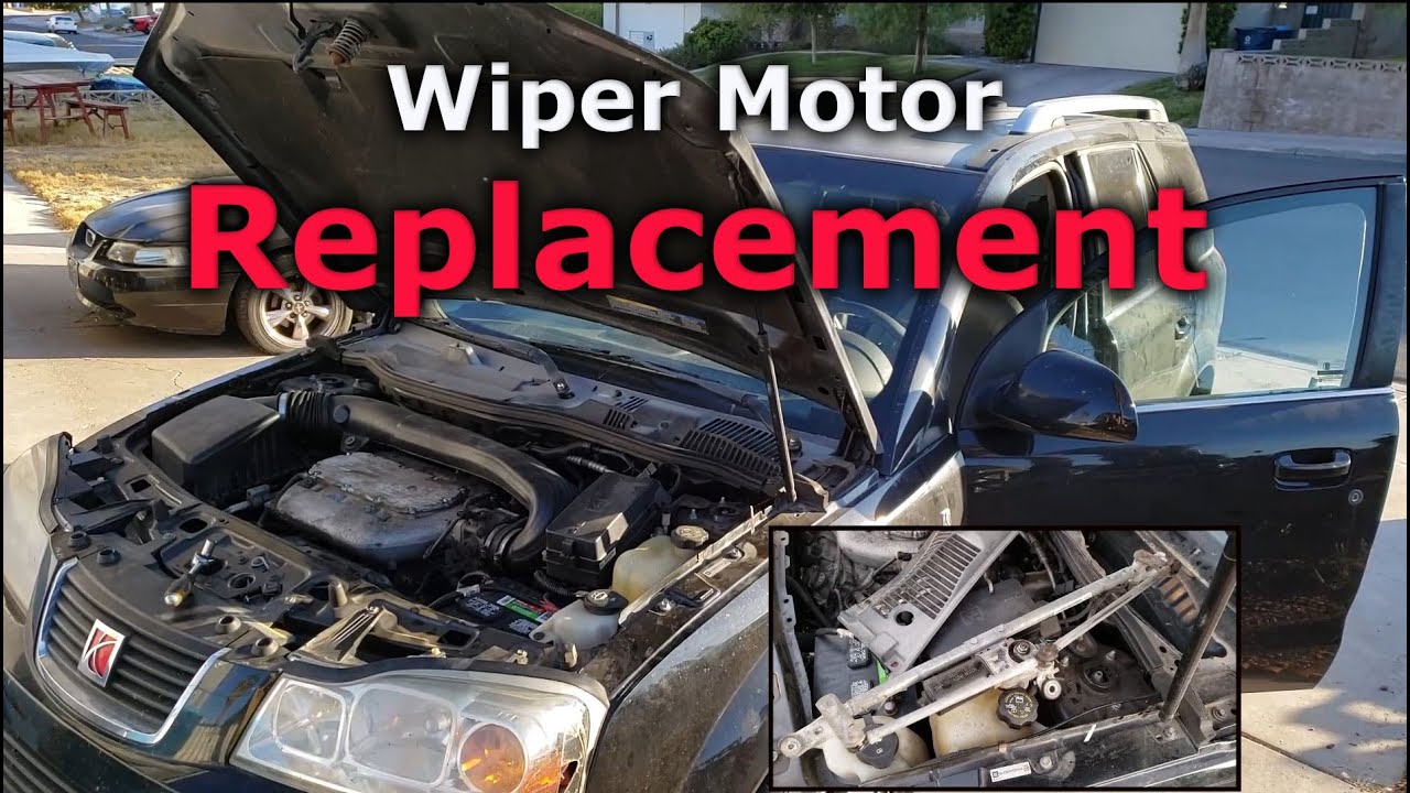 How to Replace a Wiper Motor - Windshield Wiper Motor Replacement (Saturn Vue 2002-2007)