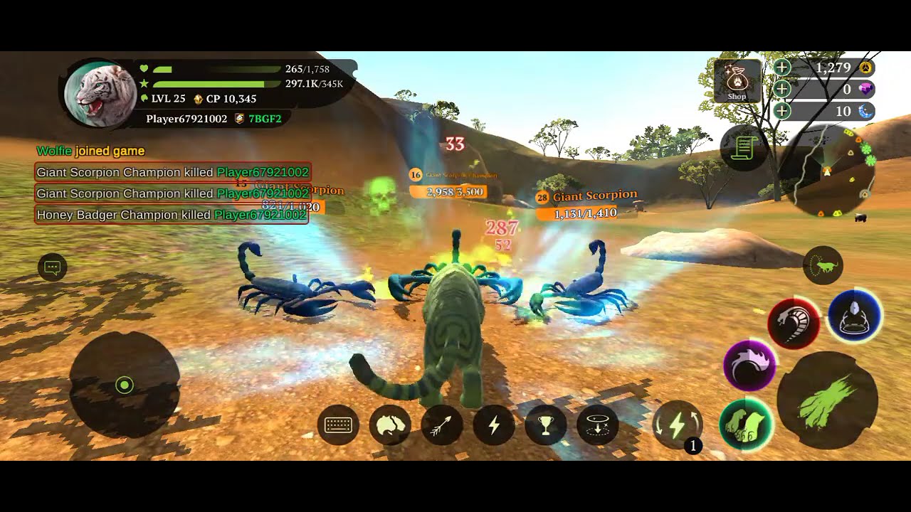 The Tiger 🙀😈🤔mobe #gameplay