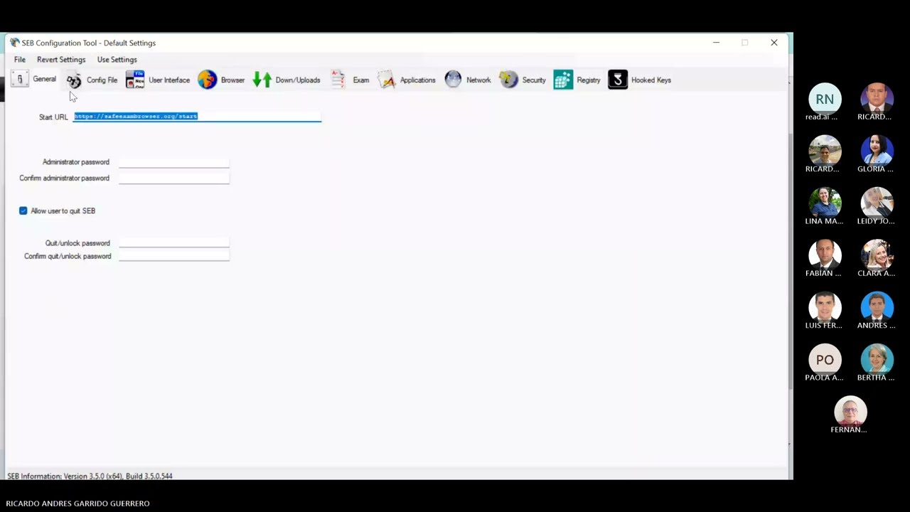 Exámenes Seguros con Safe Exam Browser