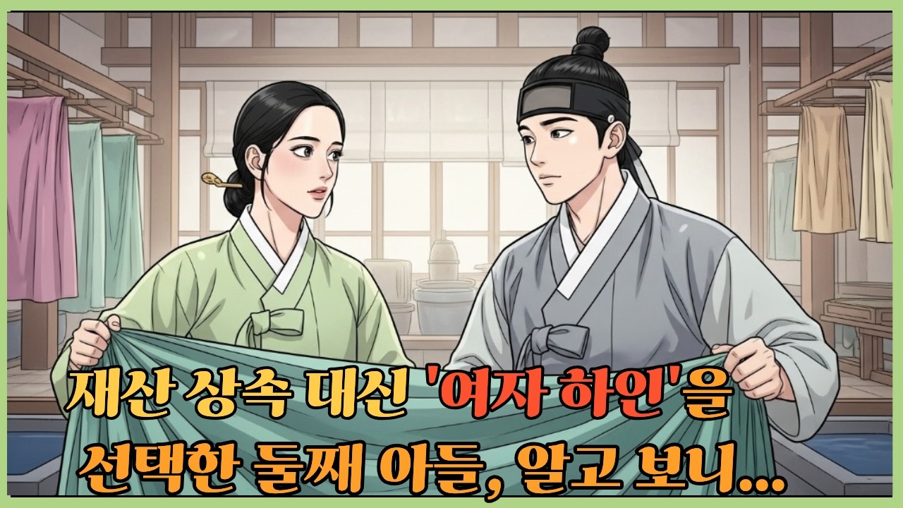 색은 거짓말을 하지 않는다! 망해가던 집안을 살린 막내아들의 기막힌 선택ㅣ 민담·야담·설화·전설·오디오북·옛날이야기