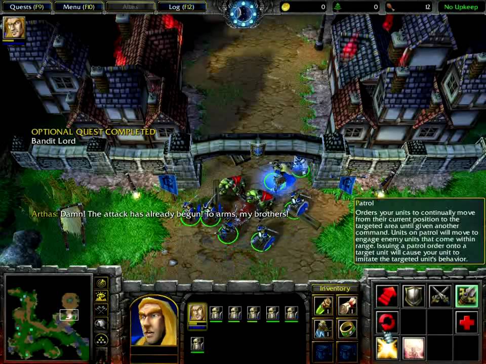 Warcraft 3 Hard Mode Guide - Human Level 1