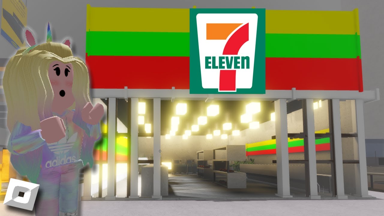 SCP 3008 | BUILDING 7-ELEVEN CONVENIENCE STORE with Aliyah - Roblox