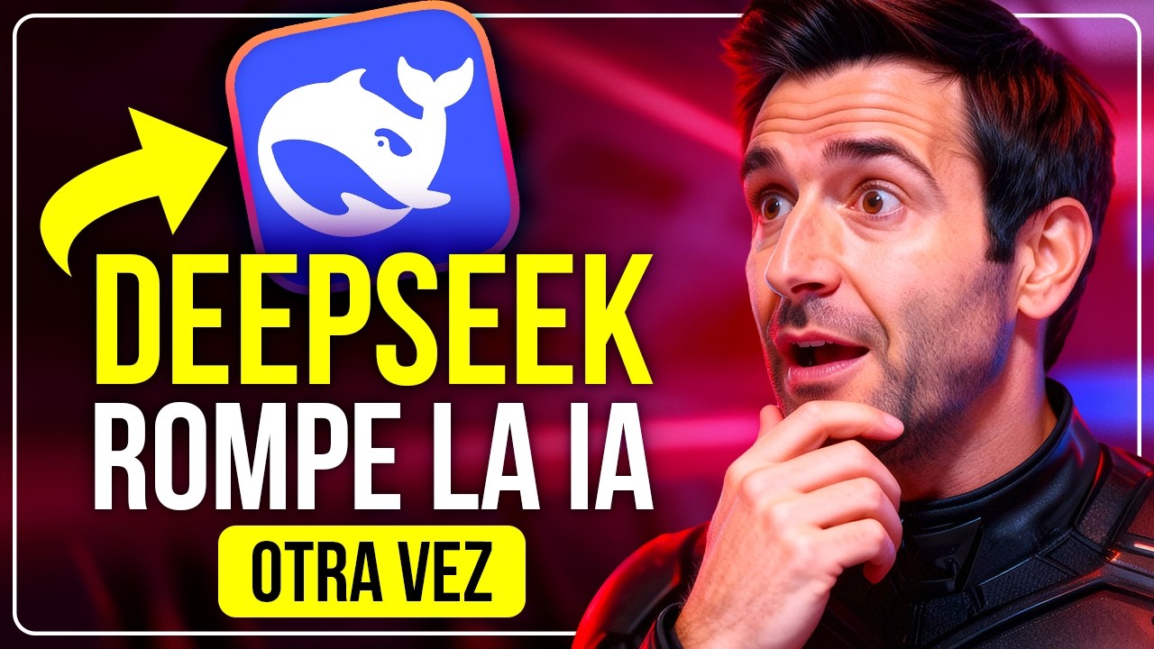 Deepseek revoluciona la IA... ¡Otra vez! 🤯 Y muchas MÁS NOVEDADES