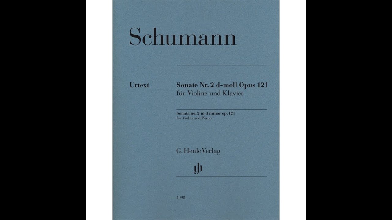 Schumann: Violin Sonata no.2  in D minor op.121 (3/4) - Leon Spierer, Riccardo Caramella (live 1980)