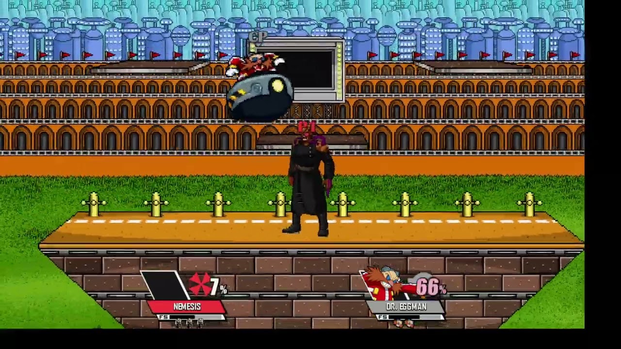 Super Smash Bros Crusade Nemesis T-TYPE Resident Evil Gameplay