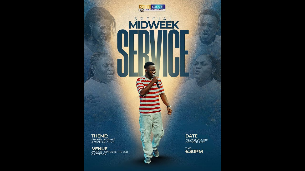 SPECIAL MIDWEEK SERVICE || 08 || 10 || 2025....