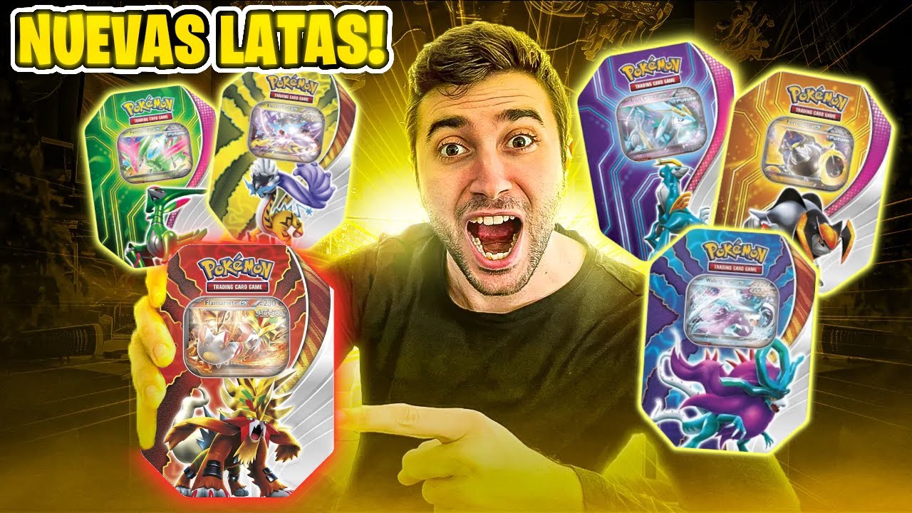 INCREIBLES NUEVAS LATAS POKÉMON LEGENDARIAS!