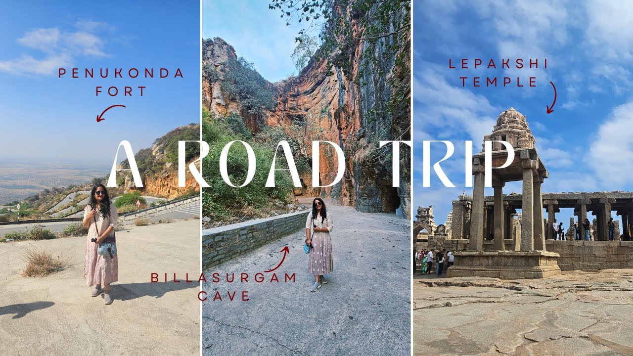 Road Trip to Penukonda Fort, Lepakshi Temple & Billasurgam Caves | Andhra Pradesh Hidden Heritage