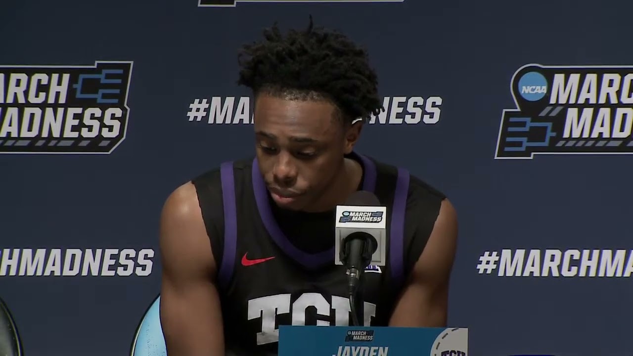 TCU Postgame Press Conference (2026 Men's Second Round)