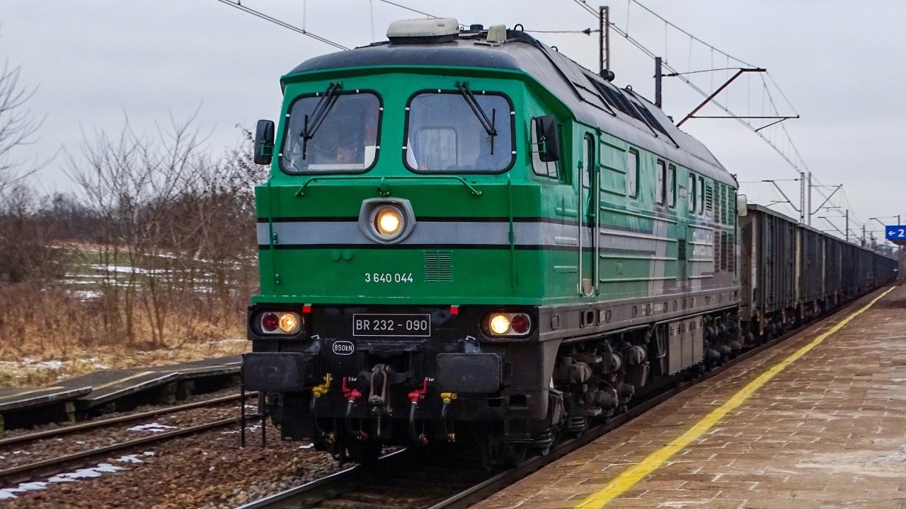 BR232-090 Skinest Rail Polska z węglarkami | 30.01.2026