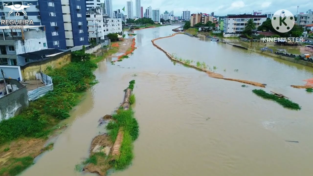 CANAL DO FRAGOSO DIA 15 /05/25 MUITA CHUVA.