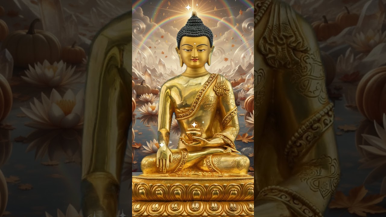 #Shakyamuni Buddha Mantra, #Prayer To Shakyamuni #Buddha 💜🙏🏻🪷📿☸️ #SagaDawa #Fall  #spritual #love