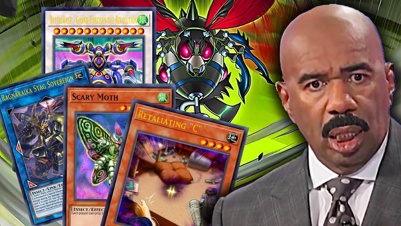 YUGIOH has an INSECT problem. Battlewasp Deck is INSANE for it's LOW BUDGET price.