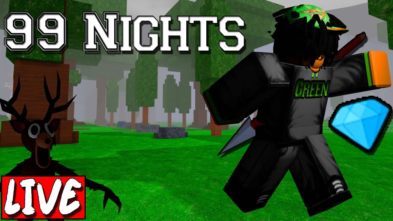 Playing 99 Nights With Fans & Friends (Roblox 99 Nights)