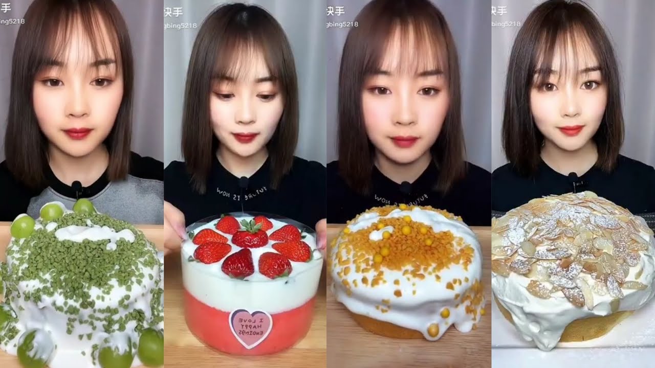 Lava Cake Mukbang ASMR eating sound 然|爆浆蛋糕|Kwai Eating