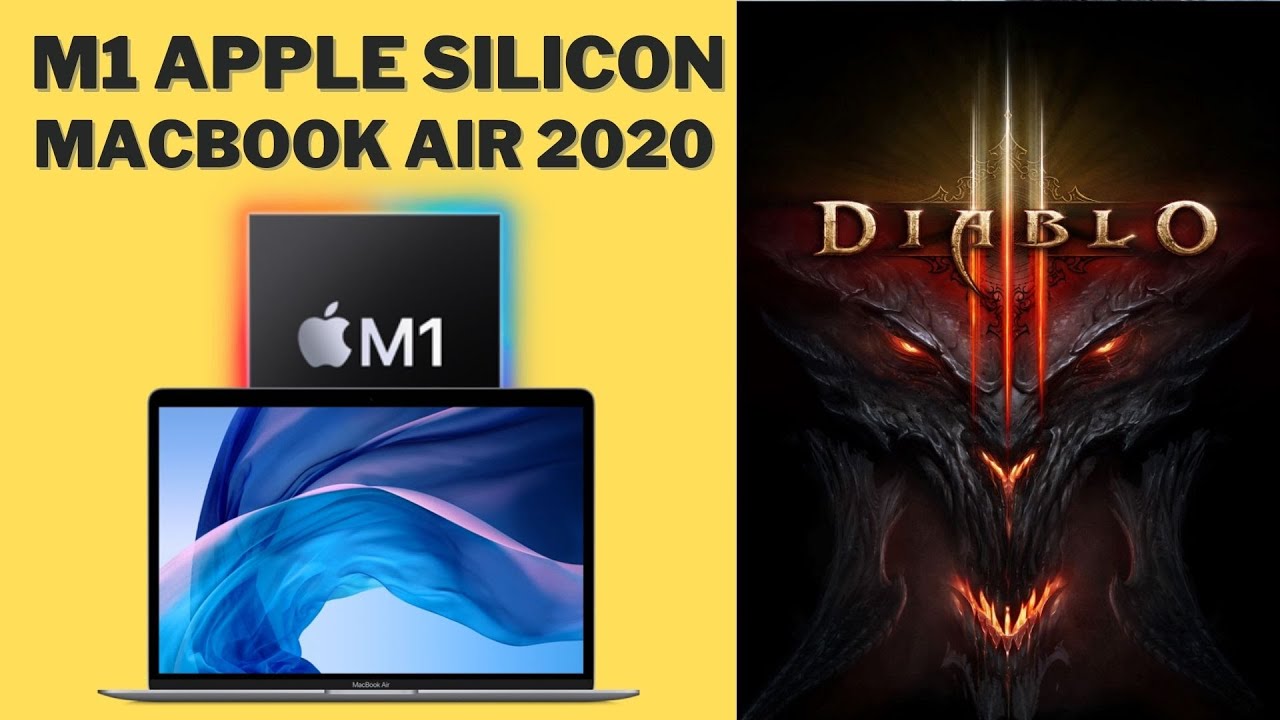 Diablo III - M1 Apple Silicon - MacBook Air 2020 - ARPG Gameplay