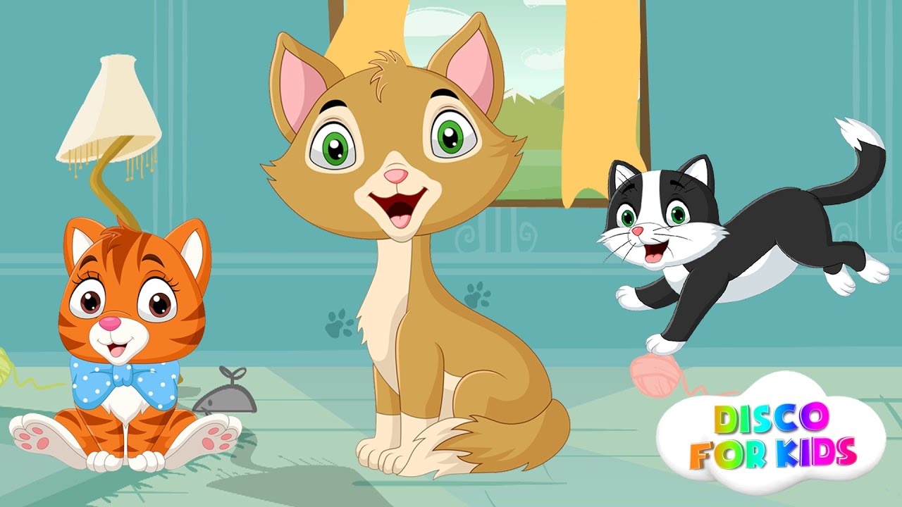 Three Little Kittens - Nursery Rhymes & Kids Songs | Disco For Kids