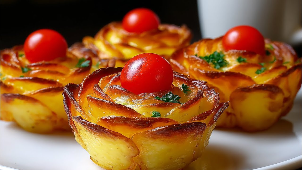 Корзины с картошкой за 15 минут! Вкусный ужин, который всех удивит!