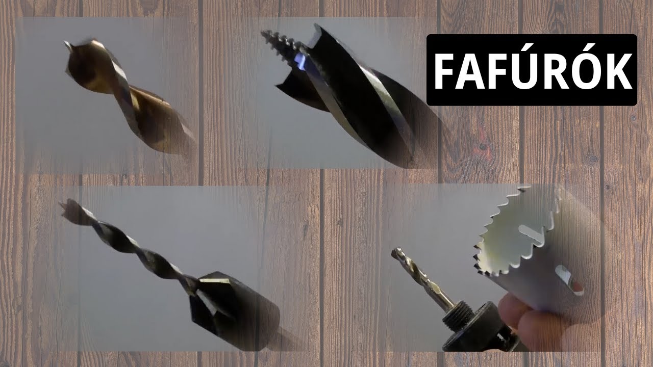 Ezeket a fafúrókat használom