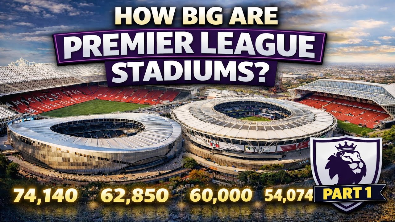 Premier League Stadium Capacities Explained | Part 1 (Top 4)