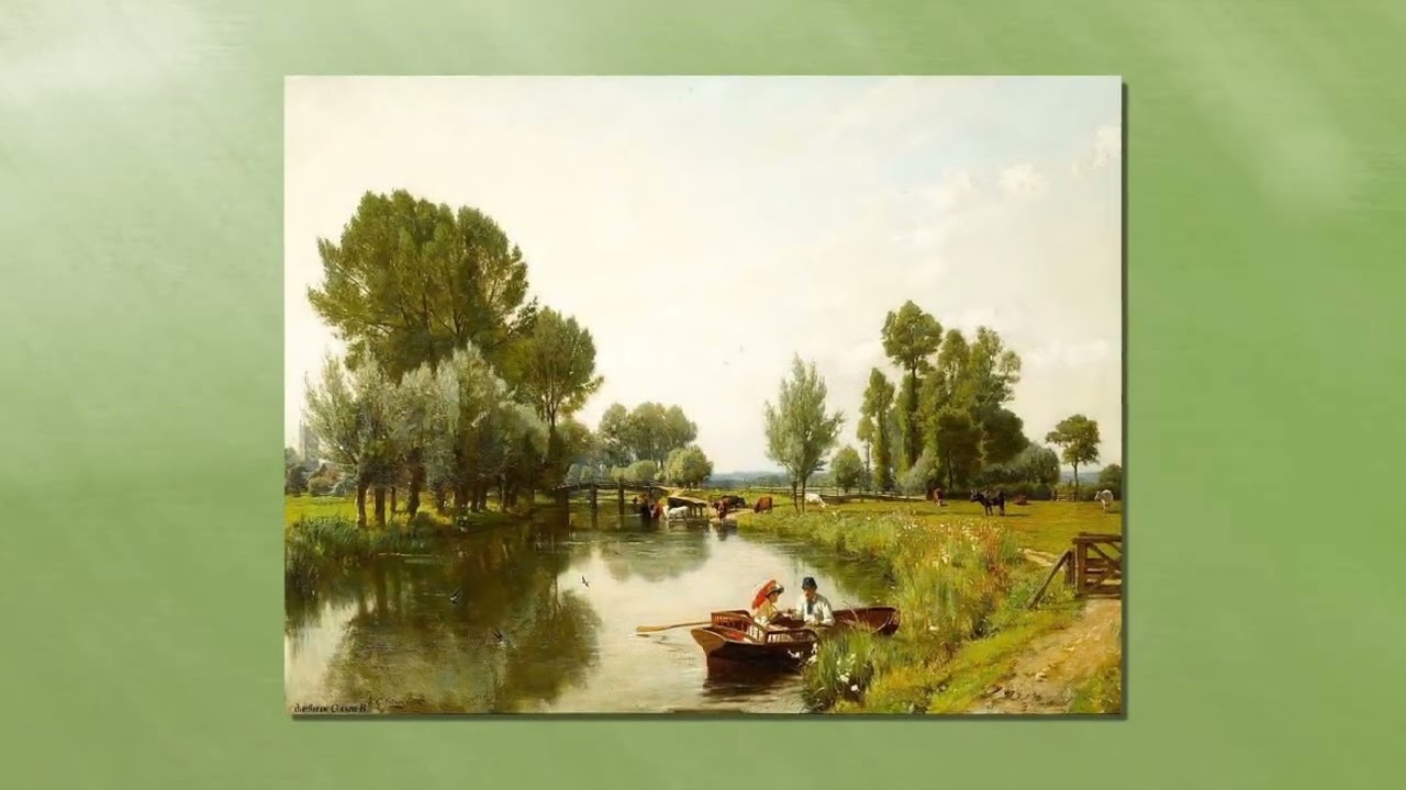 Художник Arvid Mauritz Lindstrom.  Потрясающие пейзажи