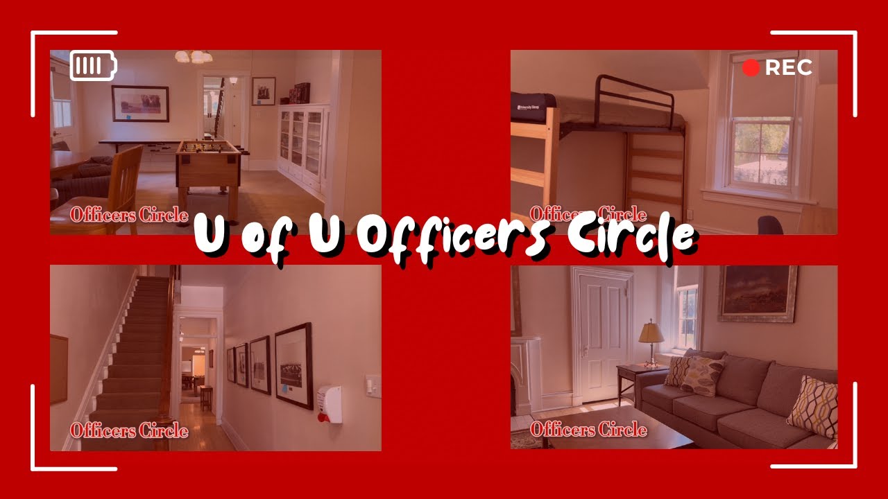 University of Utah Officers Circle Walkthrough