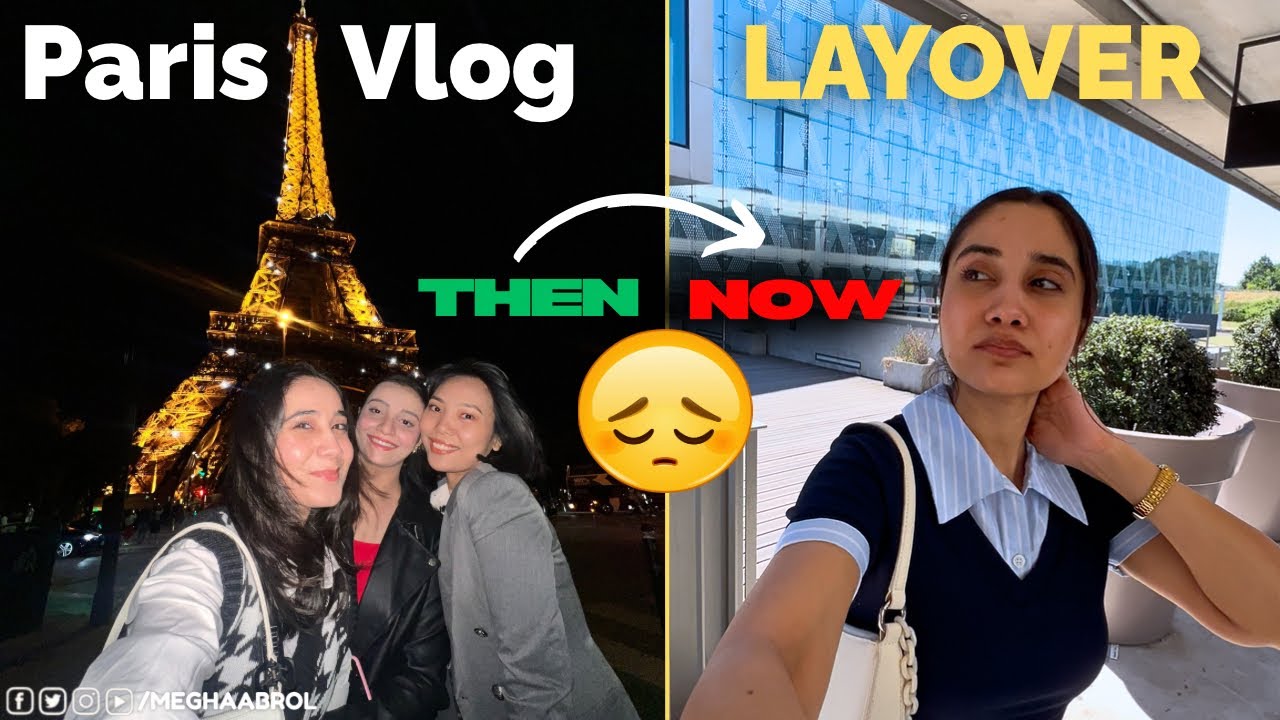 Paris Layover Vlog | Cabincrew International Layover | Megha Abrol Vlogs 