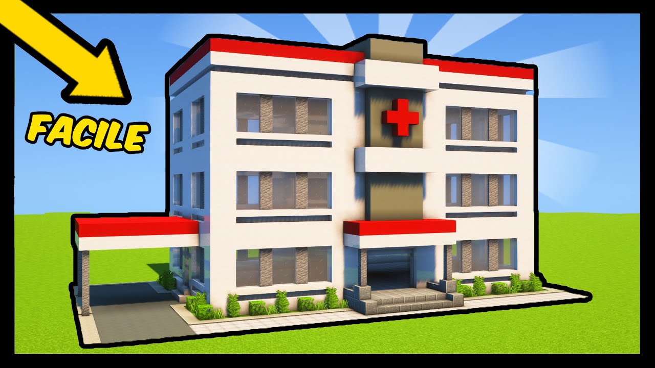 TUTO COMMENT FAIRE UN HOPITAL | MINECRAFT (Ep 2)