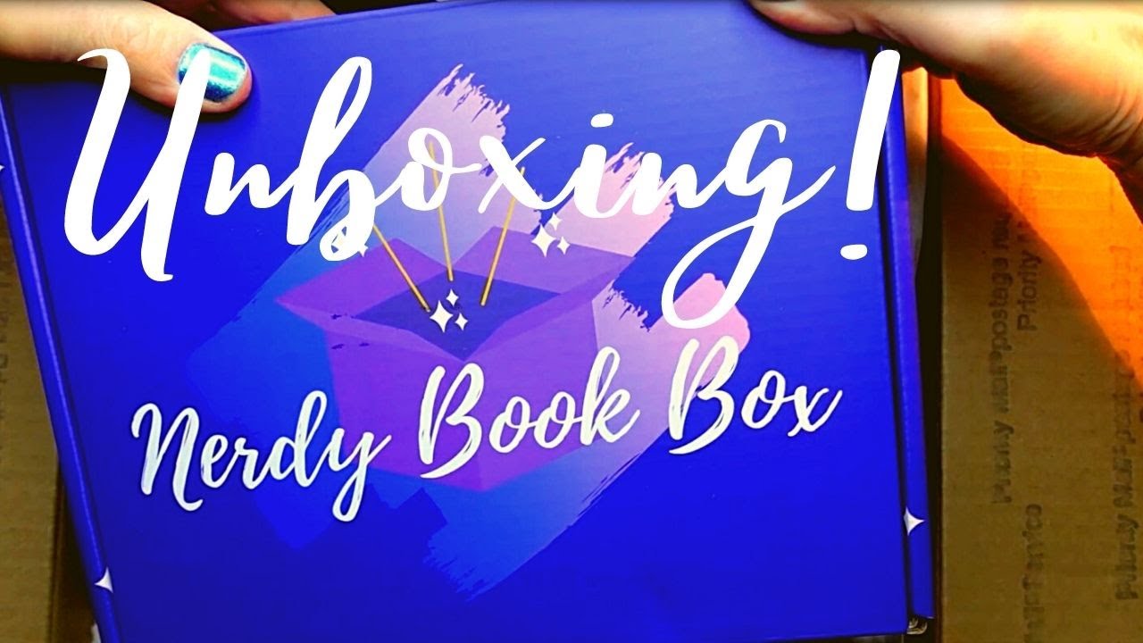 ASMR | Nerdy Book Box! Subscription Box Unboxing in a Whisper at Teatime!