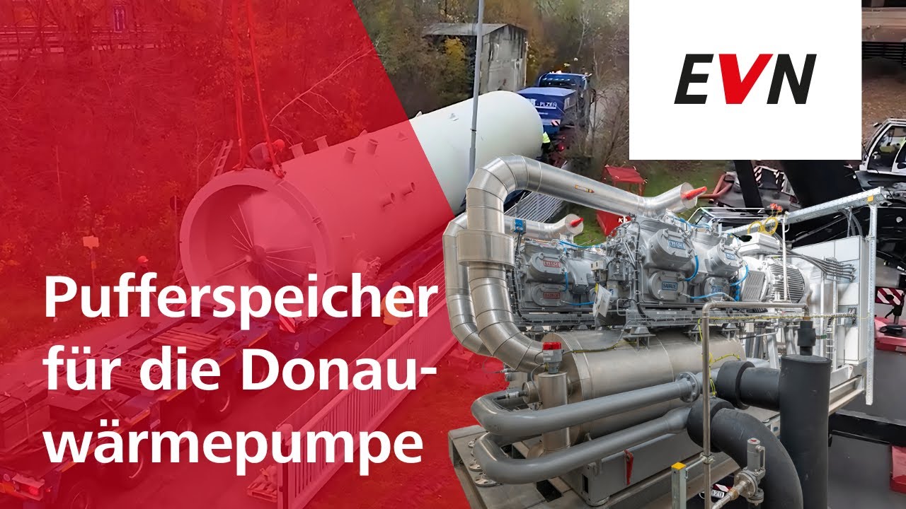 Pufferspeicher für die Donauwärmepumpe Korneuburg