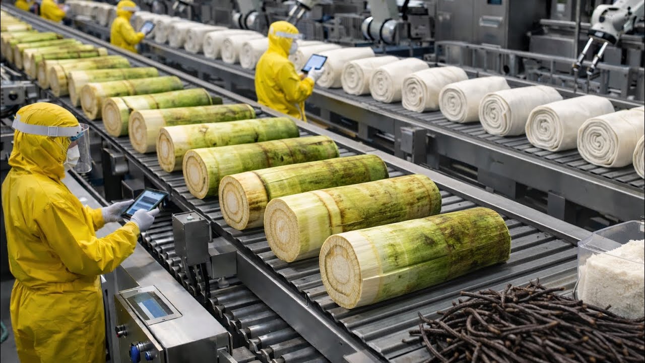 Inside the Factory | How Banana Trees Are Processed into Fabric